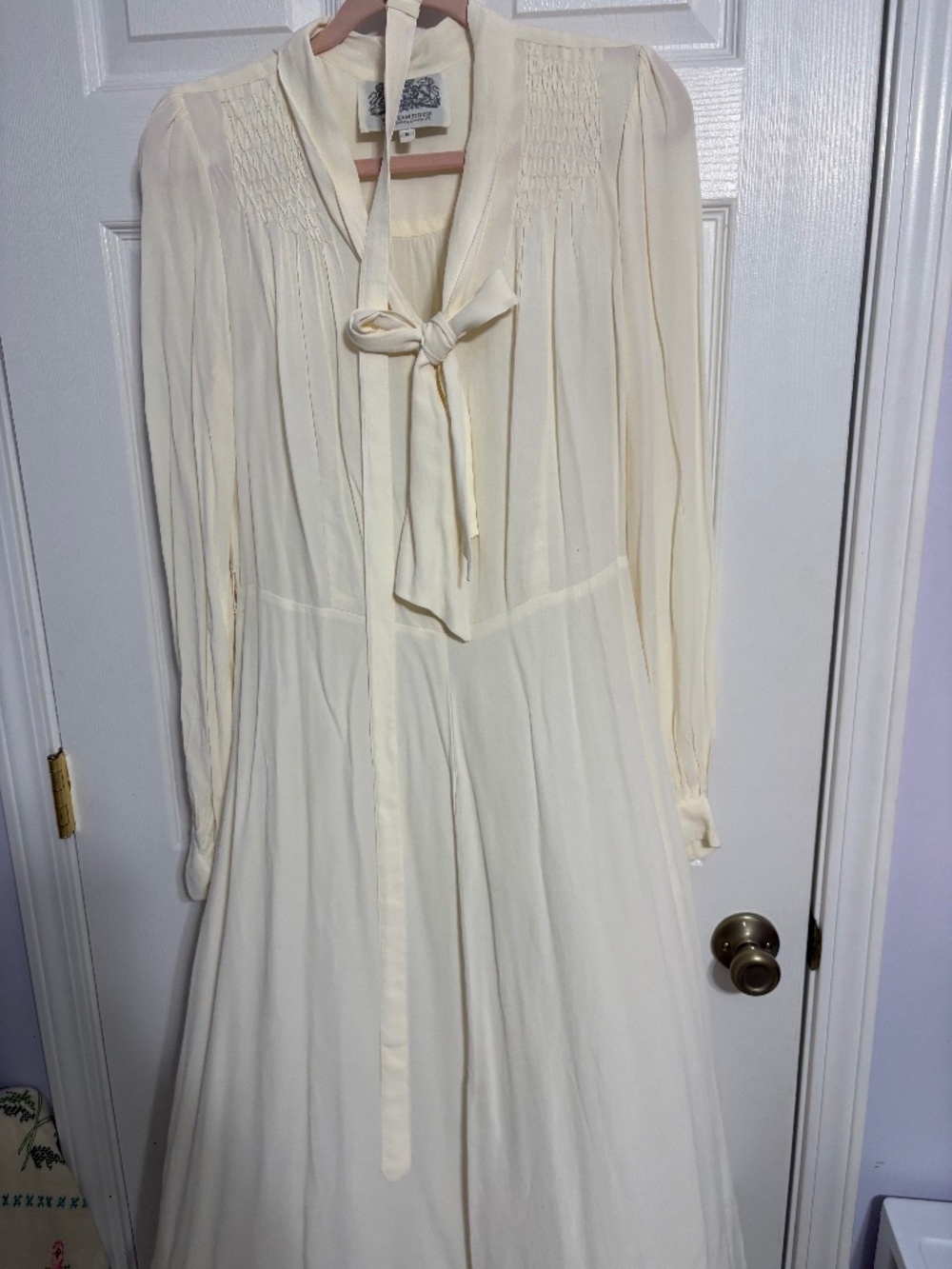 Eva bow dress from The Seamtress of Bloomsbury